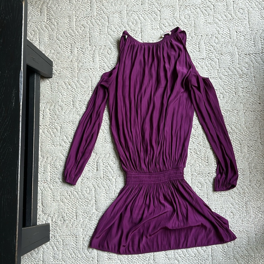 Purple Ramy Brook mini dress